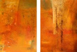 Mellow I und II • Acryl auf Leinwand • je 50 x 70 cm • 2004 • verkauft