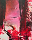 Upstream • Acryl auf Leinwand • 80 x 100 cm • 2005