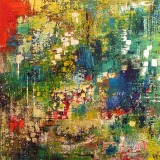 Jungle • Acryl auf Leinwand • 80 x 80 cm • 2006 • vergeben