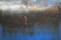 Little Blue II • Acryl auf Leinwand • 40 x 40 cm • 2010