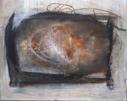 Lebensspuren • Acryl auf Leinwand • 100 x 80 cm • 2015