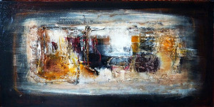Die Unvollendete • Acryl auf Leinwand • 100 x 50 cm • 2016